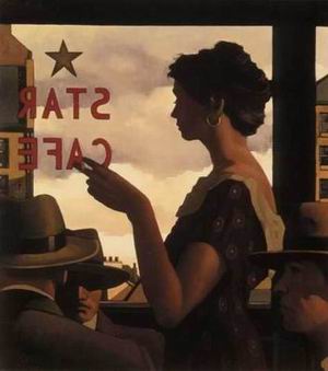 Vettriano oil painting