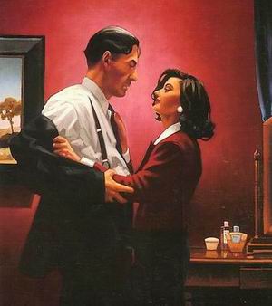 Vettriano oil painting