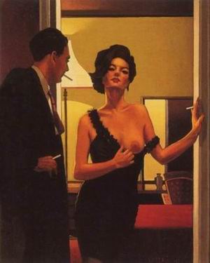 Vettriano oil painting