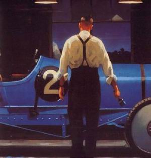 Vettriano oil painting