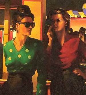 Vettriano oil painting