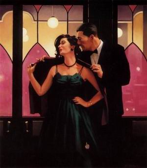 Vettriano oil painting