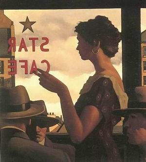 Vettriano oil painting