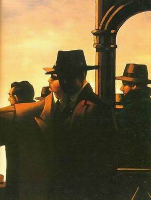 Vettriano oil painting
