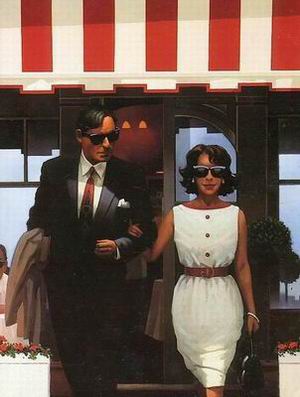 Vettriano oil painting