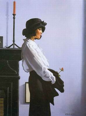 Vettriano oil painting