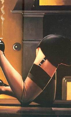 Vettriano oil painting