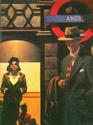 Vettriano oil painting
