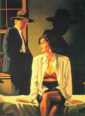 Vettriano oil painting
