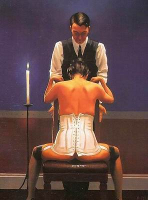Vettriano oil painting