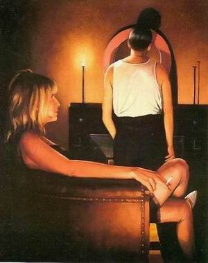 Vettriano oil painting