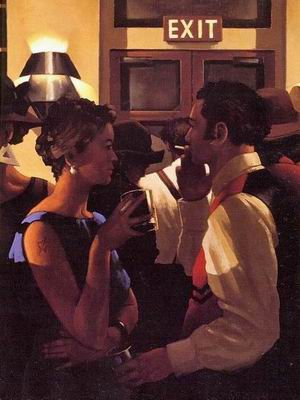 Vettriano oil painting