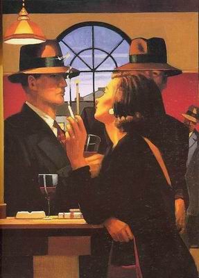Vettriano oil painting