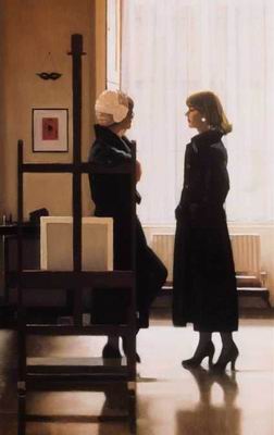 Vettriano oil painting