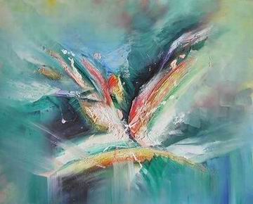 Abstract A oil painting