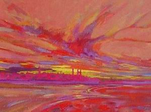 Abstract A oil painting