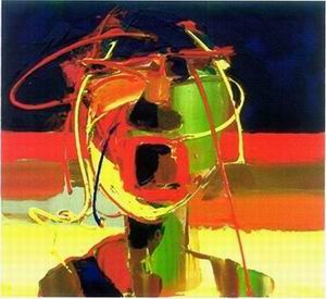 Abstract A oil painting