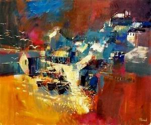 Abstract A oil painting