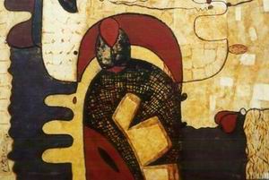 Abstract A oil painting