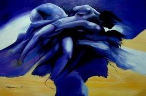 Abstract A oil painting