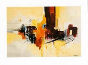 Abstract A oil painting