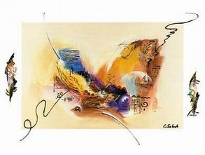 Abstract A oil painting