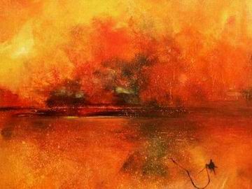 Abstract A oil painting