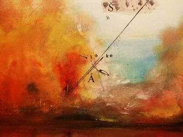 Abstract A oil painting