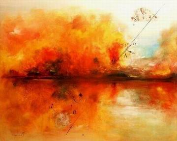 Abstract A oil painting