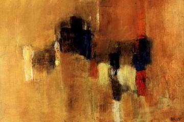 Abstract A oil painting