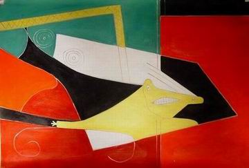 Abstract A oil painting