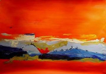 Abstract A oil painting