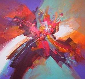 Abstract A oil painting