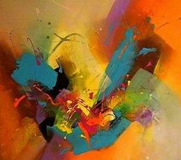 Abstract A oil painting