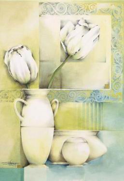 Abstract A oil painting