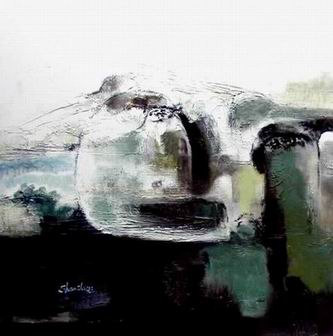 Abstract A oil painting