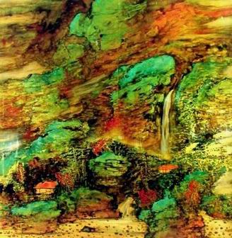 Abstract A oil painting