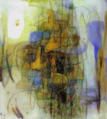 Abstract A oil painting