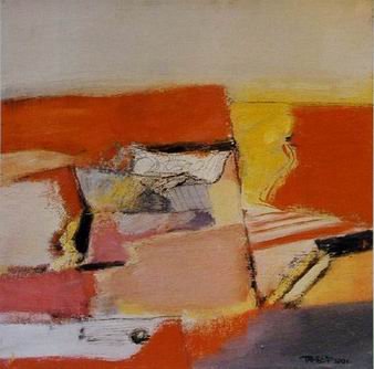 Abstract A oil painting