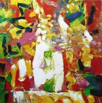 Abstract A oil painting