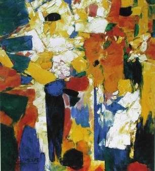 Abstract A oil painting