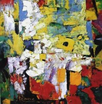 Abstract A oil painting