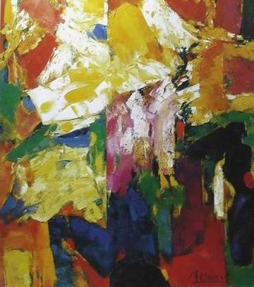 Abstract A oil painting