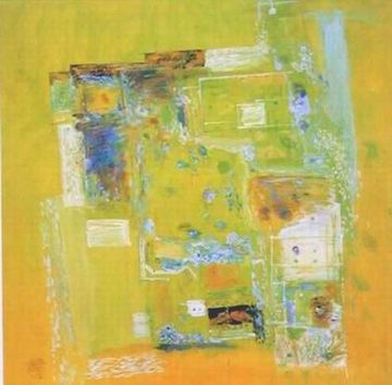 Abstract A oil painting