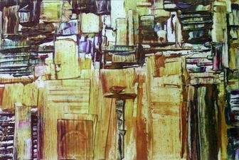 Abstract A oil painting