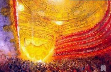 Abstract A oil painting