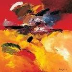 Abstract A oil painting