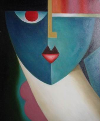 Abstract A oil painting