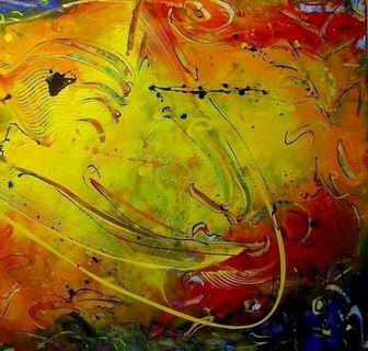 Abstract A oil painting