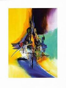 Abstract A oil painting